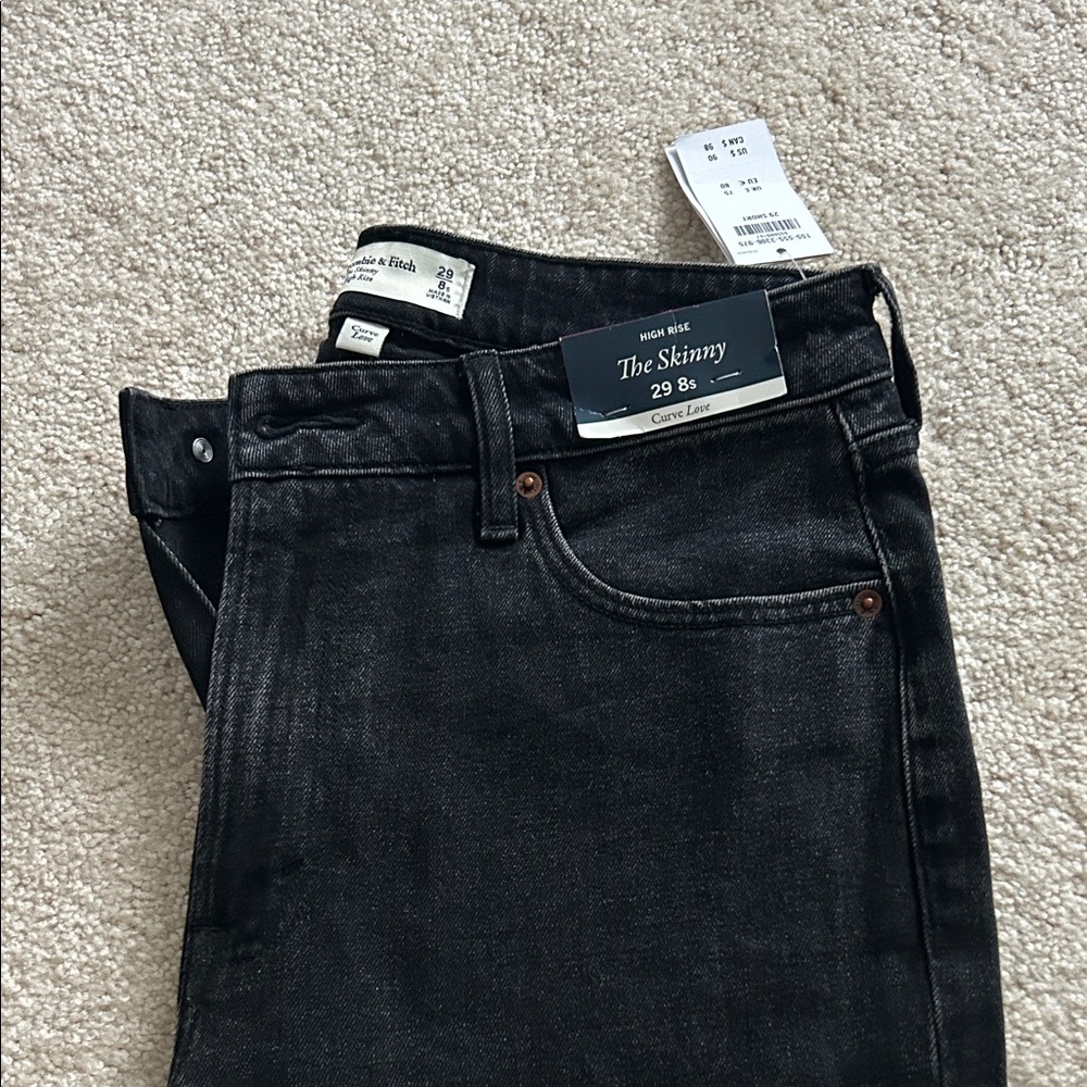 Abercrombie & Fitch Black Skinny Jeans